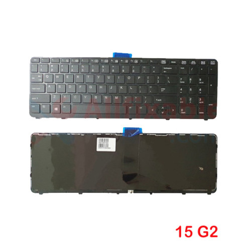 HP ZBOOK 15 G1 15 G2 17 G1 17 G2 PK130TK1A00 SK7123BL Laptop Replacement Keyboard