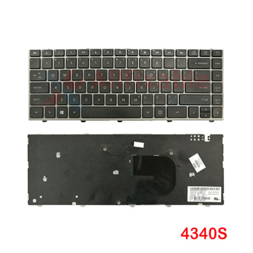 HP Probook 4340S 4341S 4345S 4346S 704128-001 90.4RS07.L01 Laptop Replacement Keyboard
