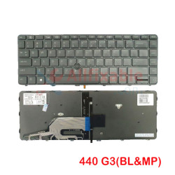 HP ProBook 430 G3 G4 440 G3 G4 445 G3 640 G2 645 G2 Backlit Mouse Pointer Laptop Replacement Keyboard