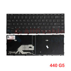 HP 430 G5 440 G5 445 G5 L01072-001 9Z.NEESQ.001 NSK-XJ0SQ Laptop Replacement Keyboard