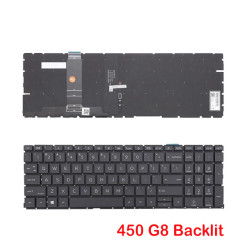 HP ProBook 450 G8 455 G8 650 G8 655 G8 Backlit Laptop Replacement Keyboard