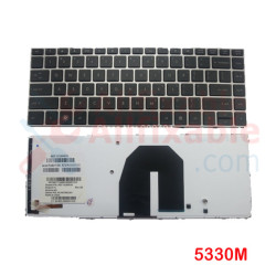 HP ProBook 5330M Series 650377-001 AEF11U00010 9Z.N6TBQ.001 Laptop Replacement Keyboard