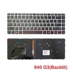 HP Elitebook 745 G3  840 G3  848 G3 836308-041 819877-041 Backlit Laptop Replacement Keyboard