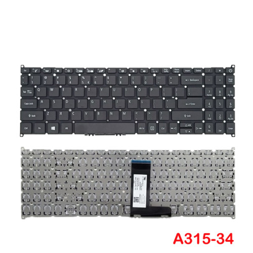 Acer Aspire A315-34 A315-54 A315-55G A515-54 A515-54G Laptop Replacement Keyboard