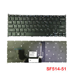 Acer Swift SF514-51 SF514-51G SF314-52 Laptop Replacement Keyboard