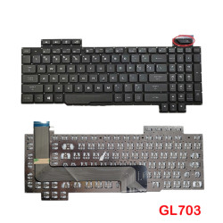 Asus ROG Strix GL703 GL703V GL703G GL703GE GL703GM V170146DS1 AEBKLU00020 Laptop Replacement Keyboard
