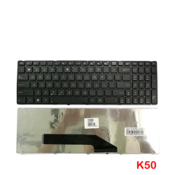 Asus K50 K51 K60 K62 K501N P50 X50 X66 V090562BK1 Laptop Replacement Keyboard