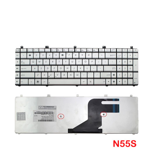 Asus N55 N55S N57 N75 AENJ5U01010 0KNB0-7200US00 Laptop Replacement Keyboard
