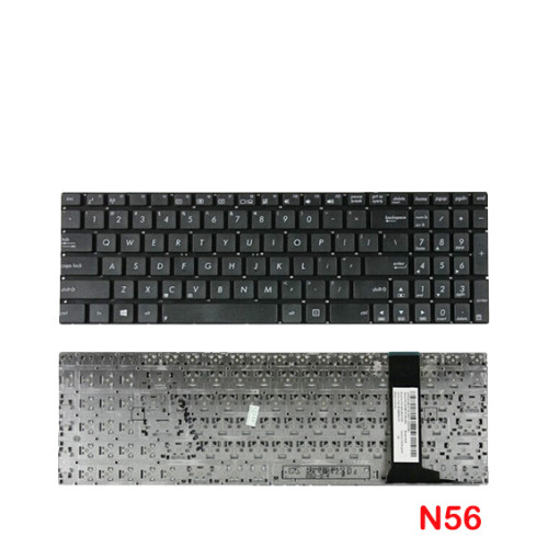 Asus N56 N56V N56VJ N76 N76VM G56J 9Z.N8BSU.101 Laptop Replacement Keyboard