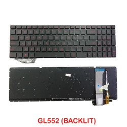 Asus ROG GL552 GL552VM GL752 GL752VW GL771 GL771JM 0KNB0-662CUS00 NSK-UPQBC01 Backlit Laptop Replacement Keyboard