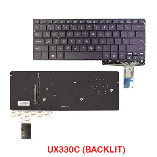 Asus ZenBook UX330C UX330CA UX330CK UX330U UX330UA UX330UAK Laptop Replacement Keyboard