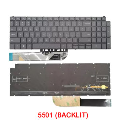 Dell Inspiron 15-3505 15-5508  15-5584 15-5598 15-7590 5501 5515 5590 Backlit Laptop Replacement Keyboard