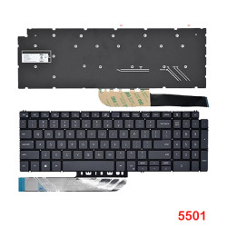 Dell Inspiron 15-3501 15-5501 15-5594 15-5590 15-7590 3505 5501 5515 5590 PT90 Laptop Replacement Keyboard