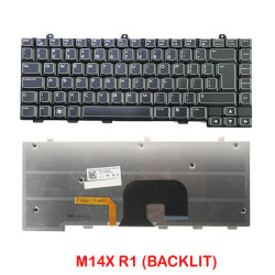 Dell Alienware M14X R1 PK130G81A16 PK130G81A00 NSK-AKU1N 0M9CYR Backlit Laptop Replacement Keyboard