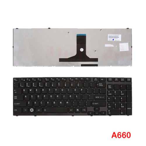 Toshiba Satellite A660 A660D A665 A665D NSK-TQ0BC 01 9Z.N4YBC.001 Laptop Replacement Keyboard
