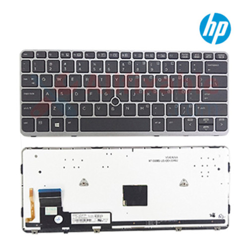 GAOCHENG Laptop Keyboard for HP EliteBook 820 G1 820 G2 825 G2 720 G1 725 G2 with Backlight and Pointing Stick Black Hebrew HB V141926AK1 HB 735502-BB1 6037B0085924 730541-BB1 