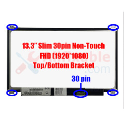 13.3" Slim 30 Pin FHD Acer Swift 1 SF113-31 B133HAN04.4 NV133FHM-N42 Laptop LCD LED Replacement Screen