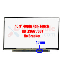 13.3" 40 Pin HD Fujitsu SH760 LT133EE09900 Laptop LCD LED Replacement Screen