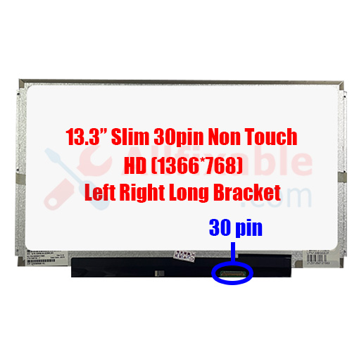 13.3" Slim 30 Pin HP 430 G3 N133BGE-E31 Laptop LCD LED Replacement Screen