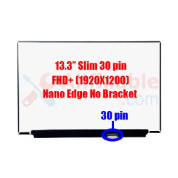 13.3" Slim 30 Pin FHD+ HP Pavilion 13-BE 13-BE0048AU NV133WUM-N65 MND307QS3-1 Nano Edge No Bracket Laptop LCD LED Replacement Screen
