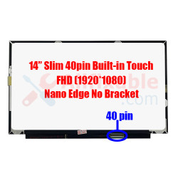 14.0" Slim LCD / LED (40pin) Built In Touch Compatible For Acer Swift SF514-53T SF514-54T