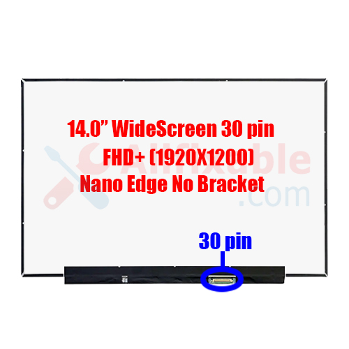 14.0" Slim 30 Pin FHD+ Asus A1405Z-ALY A1405Z-ALY236WS NE140WUM-N61 N140WUM-N44 Nano Edge No Bracket Laptop LCD LED Replacement Screen