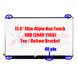 15.6" Slim 40 Pin UHD Asus N501JW N552VW N552VX ROG G501JWG501VW ZenBook UX501JW UX501VW LP156UD1(SP)(B1) Laptop LCD LED Replacement Screen