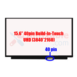 15.6" Slim 40 Pin UHD Dell Inspiron 15-7559 15 7559 LP156UD1 (SP)(C1) Build In Touch Laptop LCD LED Replacement Screen