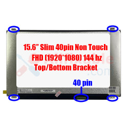 15.6" Slim 40Pin FHD 144HZ Asus ROG Zephyrus GM501G GM501G-SE1006T B156HAN07.1 Laptop LCD LED Replacement Screen