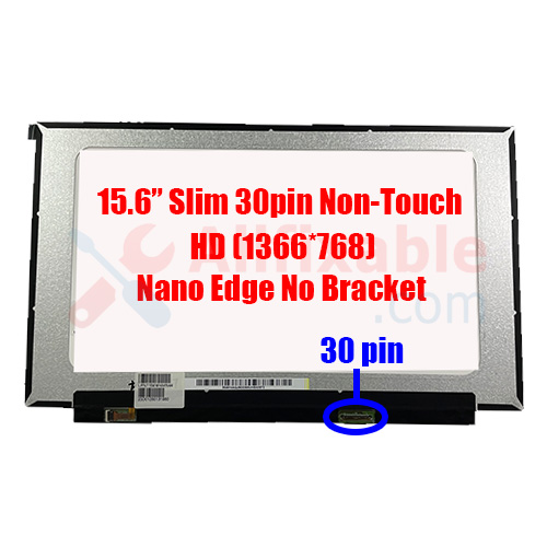 15.6" Slim 30 Pin HD Lenovo IdeaPad L340-15API NT156WHM-N44 Nano Edge No Bracket Laptop LCD LED Replacement Screen