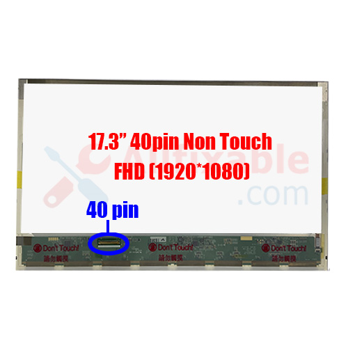 17.3" 40 Pin FHD Asus G75 G75V G750 G750JW G75VW X751LD LP173WF1(TL)(B3) Laptop LCD LED Replacement Screen
