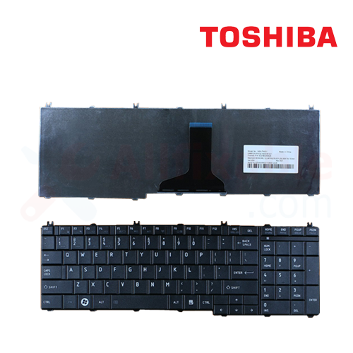 Padarsey Replacement Keyboard Compatible for Toshiba Satellite C650 C650D C655 C655D C675 C675D L650 L650D L655 L655D L670 L670D L675 L675D L750 L775 L655-S5096 L655-S5098 Series Black US Layout 