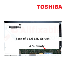 11.6" LCD / LED (40Pin) Compatible  For Toshiba Satellite T110 Pro T110 Portege T210