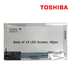 14" LCD / LED Compatible For Toshiba Satellite L510 L740 C800 M645