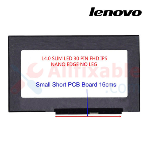 14.0" Slim LED FHD IPS NANO EDGE (30pin) Compatible For Lenovo ThinkBook 14S G2 ITL