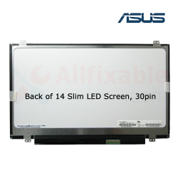 14" Slim LCD / LED  (30pin) Compatible For Asus X453 X453SA A456U
