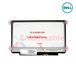 11.6" Slim LCD / LED (40Pin L/R Screw) Compatible For Dell Inspiron 11-3138