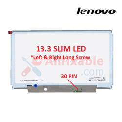 13.3" Slim LCD / LED (30pin L/R Long Screw) Compatible For Lenovo Ideapad U330 N133BGE-E31 