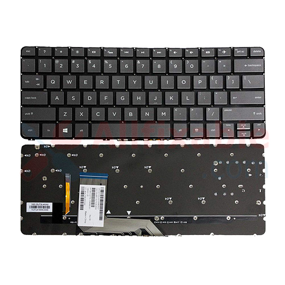 NEW FOR HP Spectre 13-4193dx 13-4193nr 13-4194dx Keyboard Backlit Gray Black US 